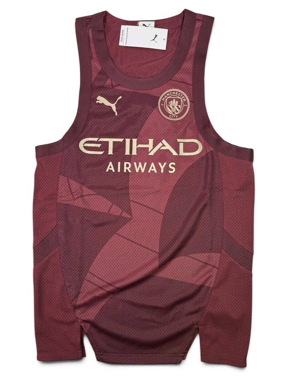 PUMA HOOPS x Manchester City Man CIty Basketball Jersey 633444 01 Men's L LARGE